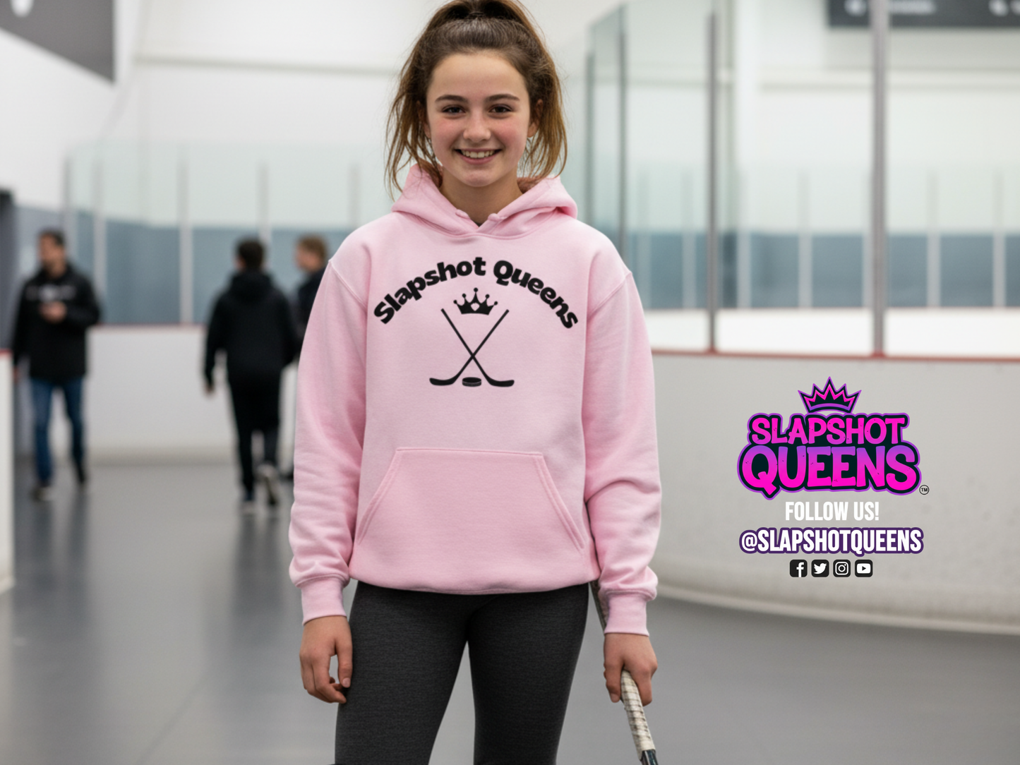 Slapshot Queens Hoodie - Youth