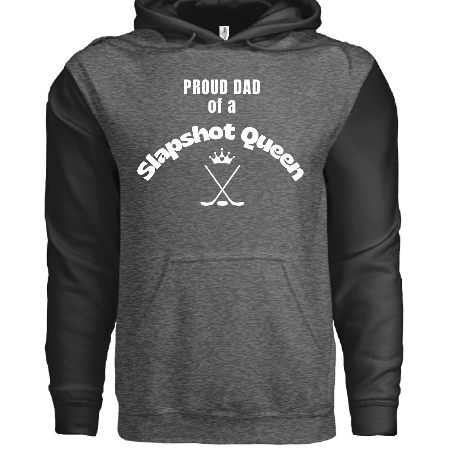 Charcoal Heather/ Black - FRONT