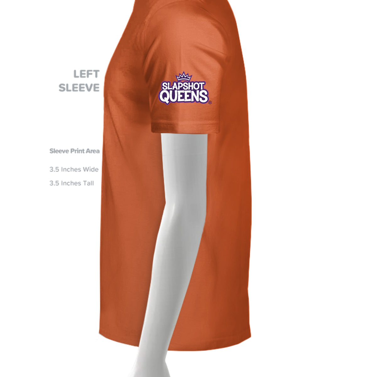Deep Orange - PC380Y - SLEEVE_LEFT
