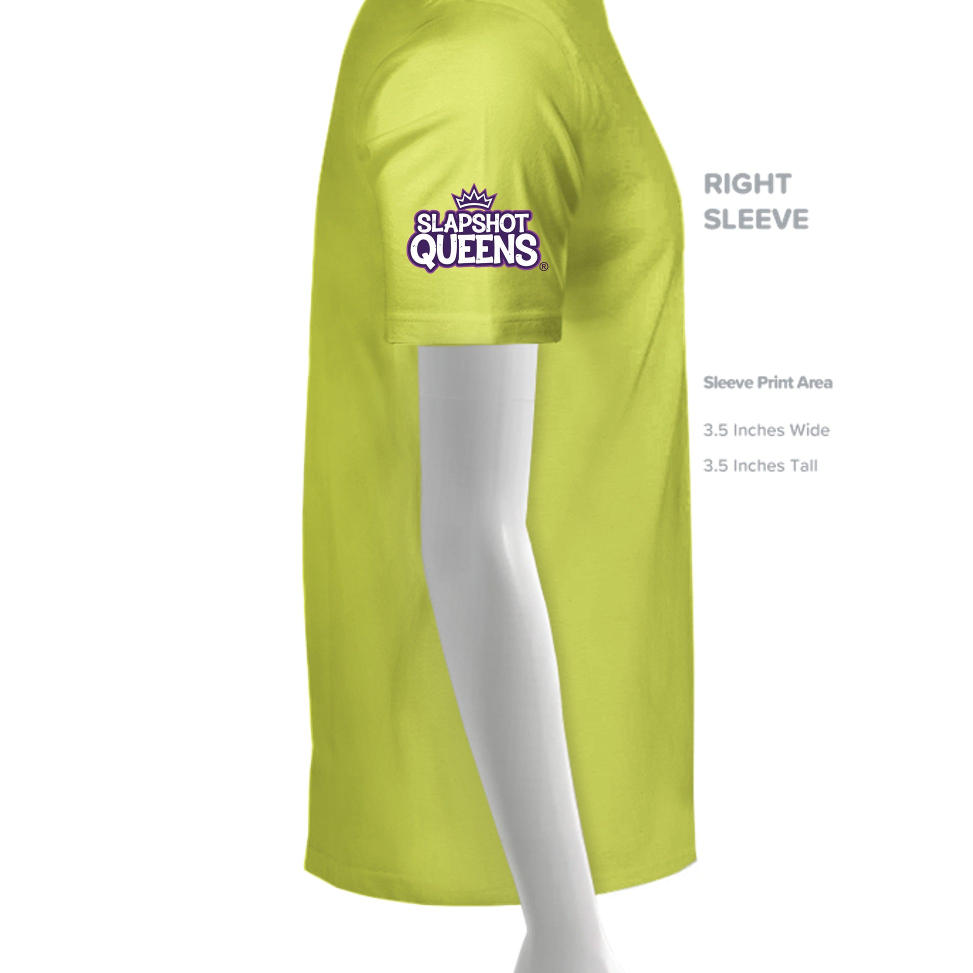 Neon Yellow - PC380Y - SLEEVE_RIGHT